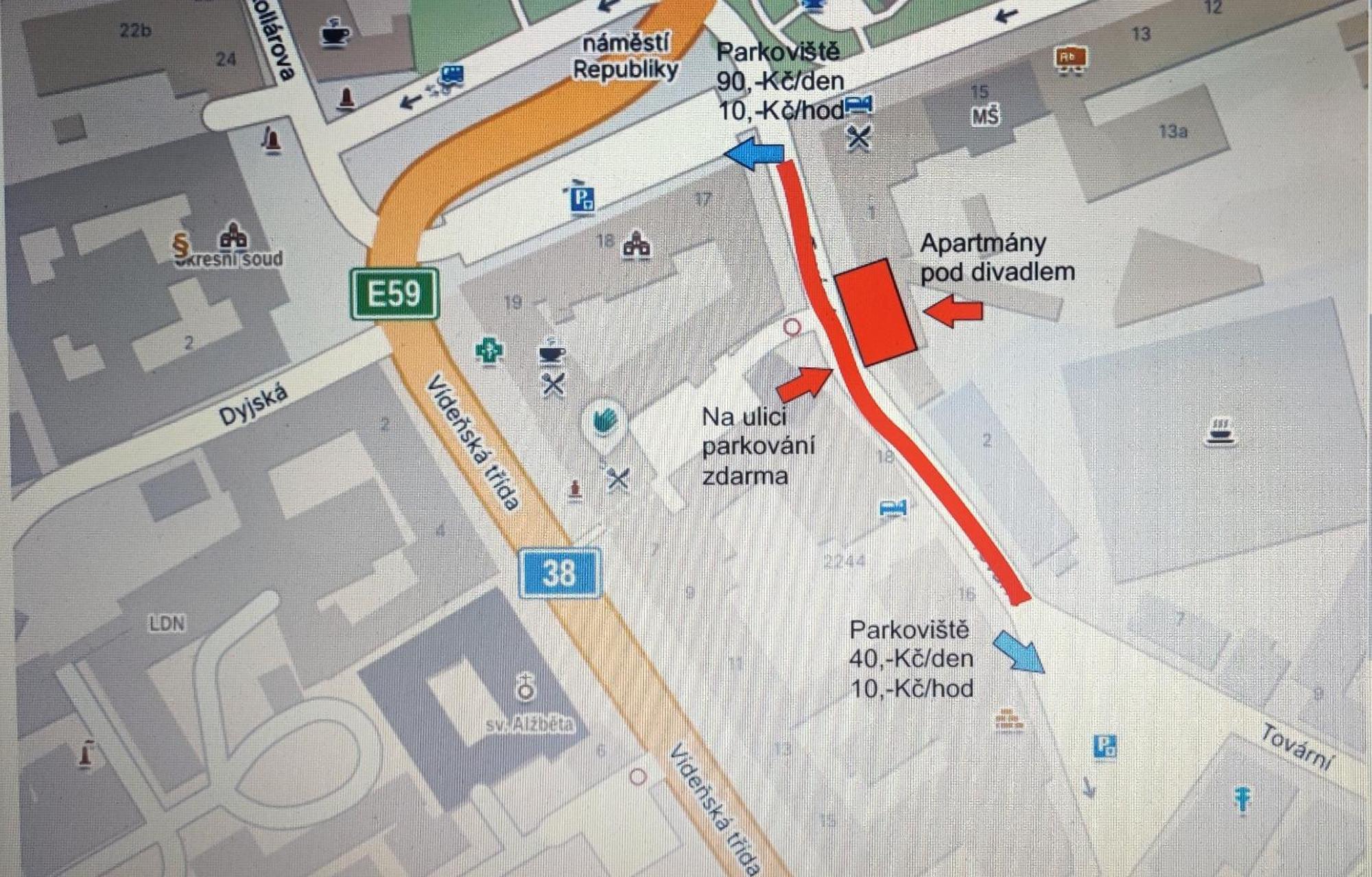 Apartmany Pod Divadlem Znojmo Εξωτερικό φωτογραφία